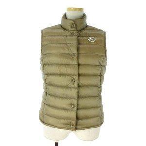 Moncler Moncler Liane Liane xuống tốt nhất 110934832 Khaki 0 ​​Outer ☆ AA ★ Ladies [đã sử dụng] [Vector đã sử dụng quần áo]: