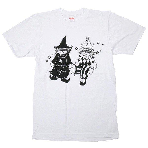 Tối cao tối cao × Undercover 16AW Doll búp bê tee t -shirt đen và trắng đặt hàng thư mới