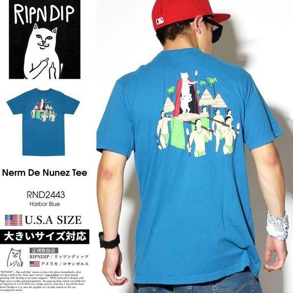 Ripndip Lipnd Dip t -Shirt nam Sleeve Cat In