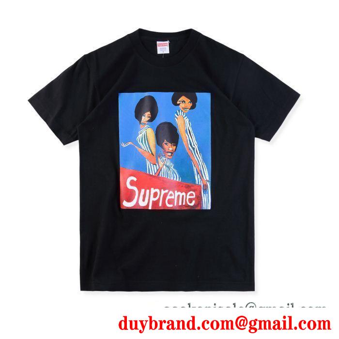 多色選択可 大人モード supreme 18fw group tee 少量販売 tシャツ/半袖超 着心地が良い