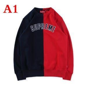 18SS Lựa chọn nhiều màu mới Molored Supreme Split Crewneck TeWhirt PULLOVER PARKER _ Supreme Supreme _ Thương hiệu giá rẻ 