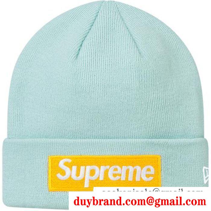 多色可選 supreme シュプリーム ニットキャップ supreme 16fw 17fw 18fw new era box logo beanie 今一番熱い