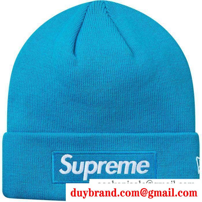 多色可選 supreme シュプリーム ニットキャップ supreme 16fw 17fw 18fw new era box logo beanie 今一番熱い