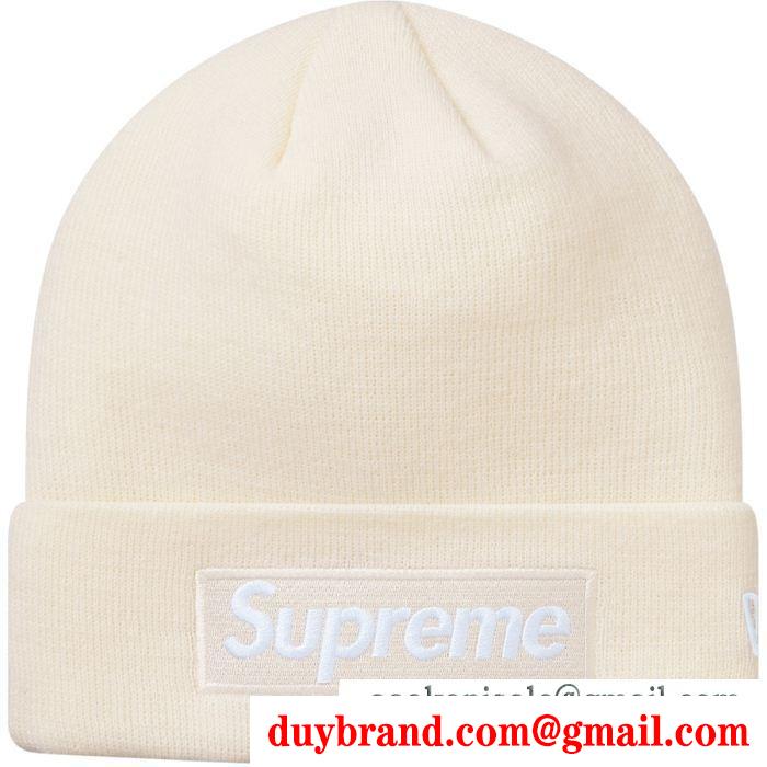 多色可選 supreme シュプリーム ニットキャップ supreme 16fw 17fw 18fw new era box logo beanie 今一番熱い