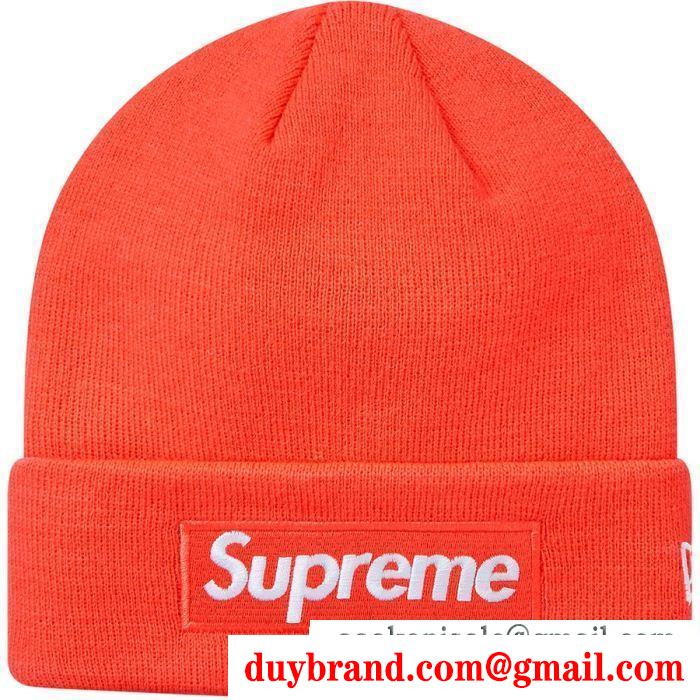 多色可選 supreme シュプリーム ニットキャップ supreme 16fw 17fw 18fw new era box logo beanie 今一番熱い