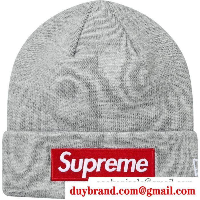 多色可選 supreme シュプリーム ニットキャップ supreme 16fw 17fw 18fw new era box logo beanie 今一番熱い