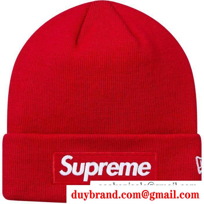 多色可選 supreme シュプリーム ニットキャップ supreme 16fw 17fw 18fw new era box logo beanie 今一番熱い