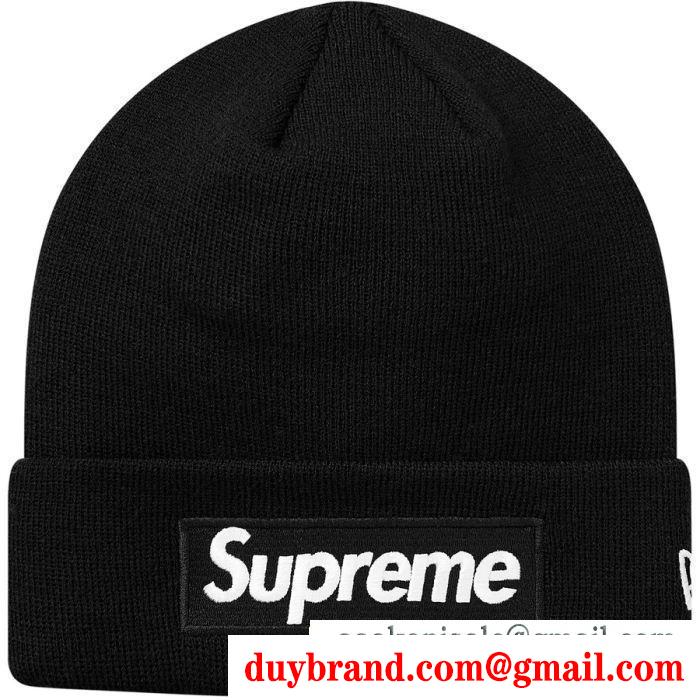 多色可選 supreme シュプリーム ニットキャップ supreme 16fw 17fw 18fw new era box logo beanie 今一番熱い