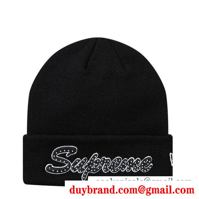 ニットキャップ supreme 18fw new era script beanie お得な価格で登場 新鋭ブランド supreme シュプリーム 多色可選