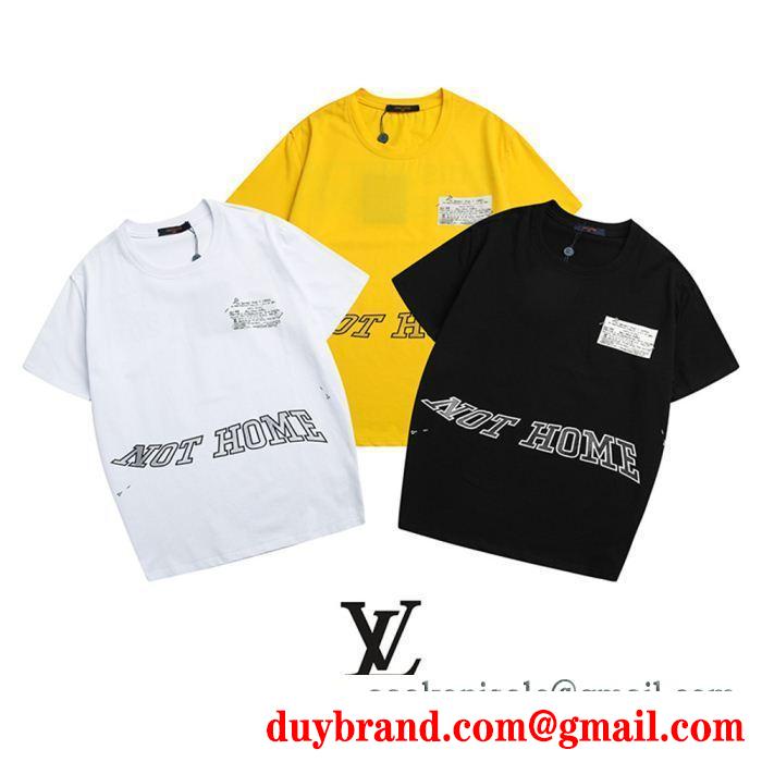 LOUIS vuitton ルイ ヴィトン 半袖tシャツ 3色可選 注目ブランドは2019最新 大人感漂う春夏新作