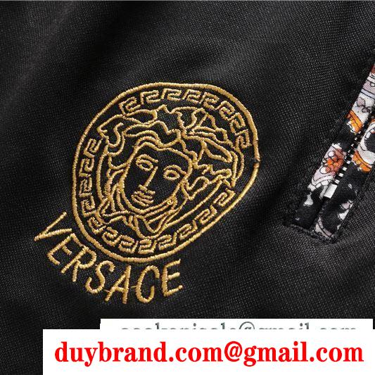 VERSACE 上下セット 2色可選 ヴェルサーチ 新着春夏2019セール 新春セールアイテム