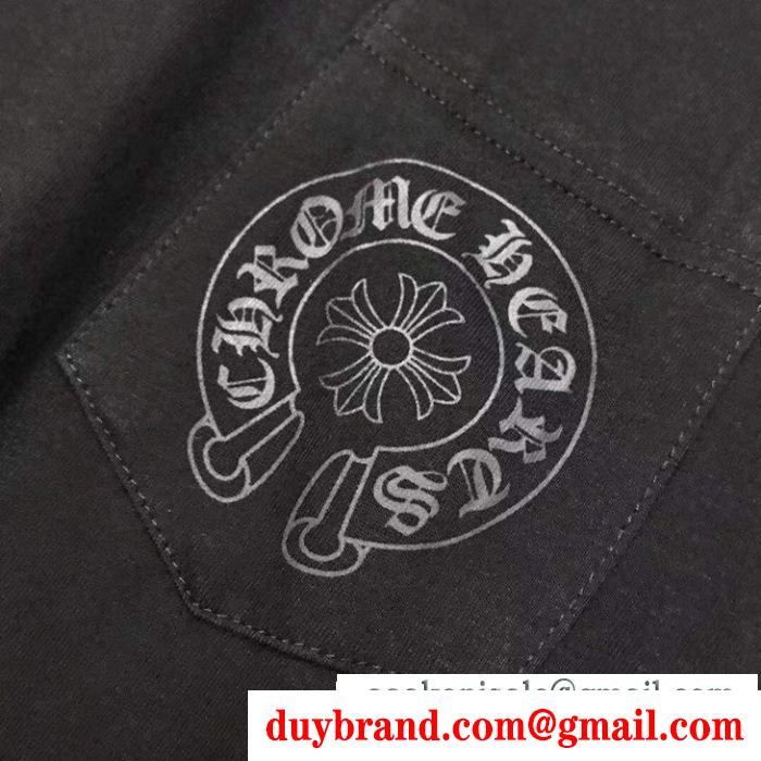 海外のファッション新品 chrome hearts クロムハーツ2019年の流行る美品 2色可選長袖tシャツ