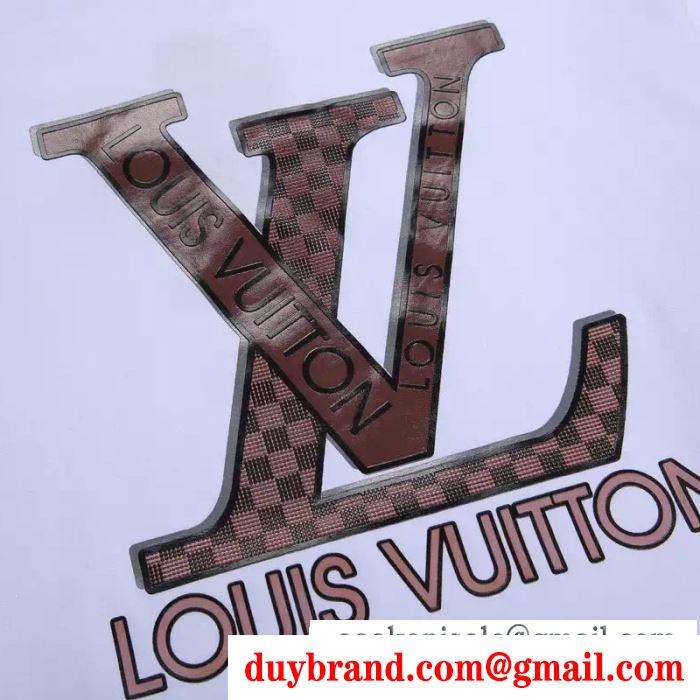 きれいめな印象で着こなし ルイ ヴィトン LOUIS VUITTON Tシャツ/ティーシャツ 2019SSコレクションに新着 3色可選