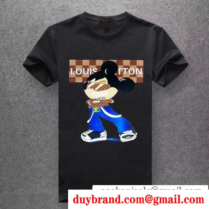 春夏新作も続々登場! Tシャツ/ティーシャツ 多色可選 大変大人気2019 ルイ ヴィトン LOUIS VUITTON