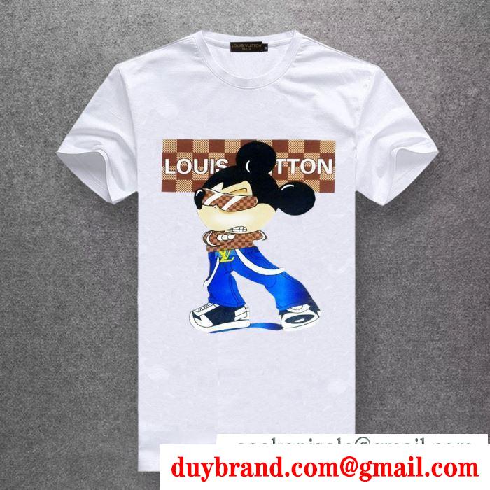 春夏新作も続々登場! Tシャツ/ティーシャツ 多色可選 大変大人気2019 ルイ ヴィトン LOUIS VUITTON