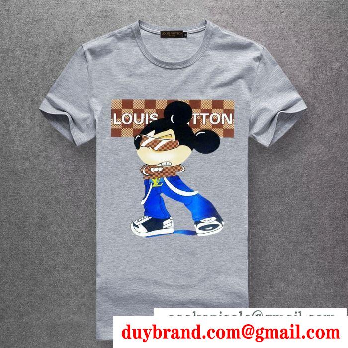 春夏新作も続々登場! Tシャツ/ティーシャツ 多色可選 大変大人気2019 ルイ ヴィトン LOUIS VUITTON