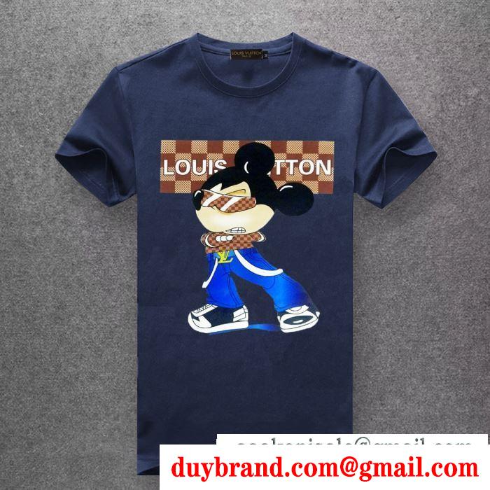 春夏新作も続々登場! Tシャツ/ティーシャツ 多色可選 大変大人気2019 ルイ ヴィトン LOUIS VUITTON