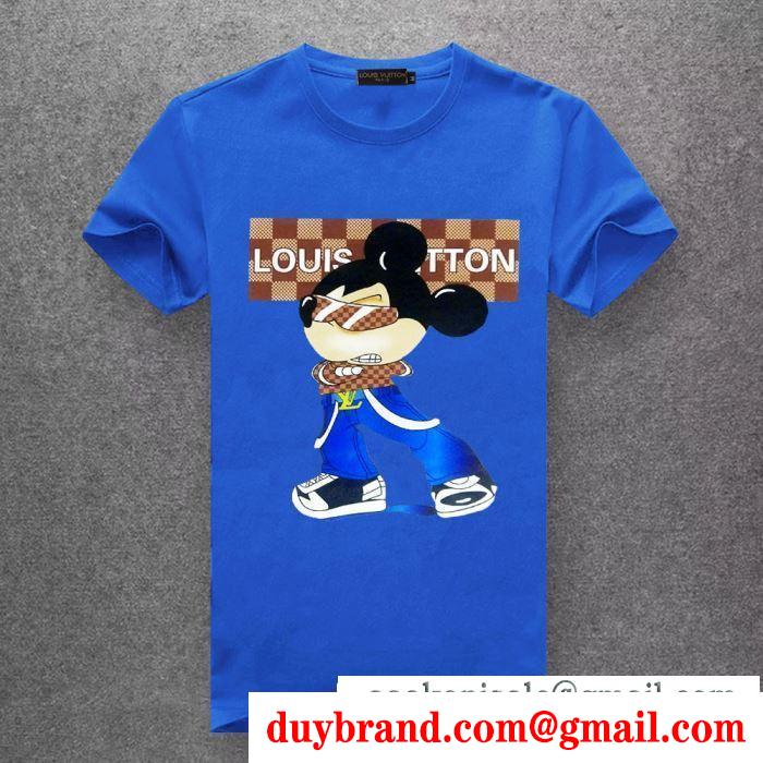 春夏新作も続々登場! Tシャツ/ティーシャツ 多色可選 大変大人気2019 ルイ ヴィトン LOUIS VUITTON