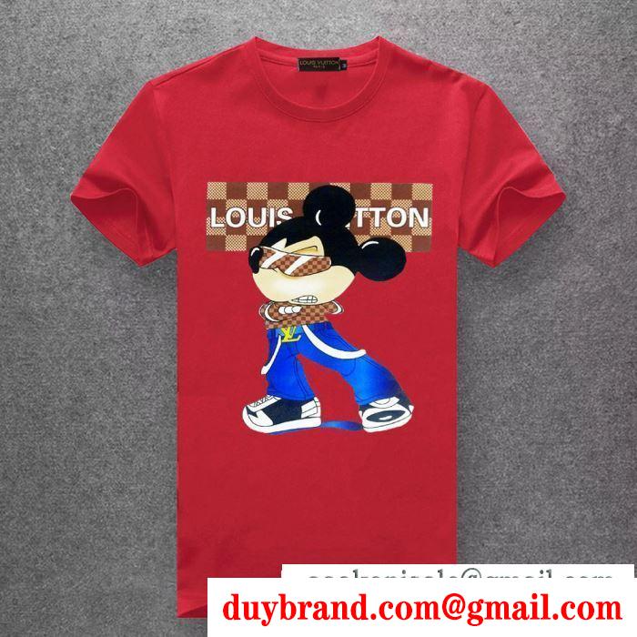 春夏新作も続々登場! Tシャツ/ティーシャツ 多色可選 大変大人気2019 ルイ ヴィトン LOUIS VUITTON