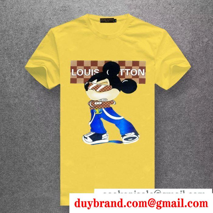 春夏新作も続々登場! Tシャツ/ティーシャツ 多色可選 大変大人気2019 ルイ ヴィトン LOUIS VUITTON