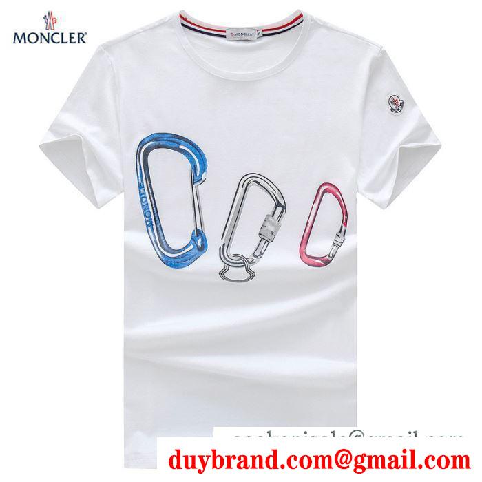 オシャレスタイルは今季も モンクレール moncler tシャツ/ティーシャツ 4色可選 2019 spring／summer