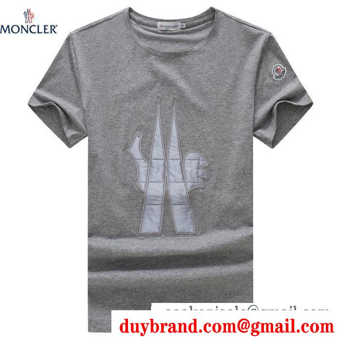 モンクレール moncler tシャツ/ティーシャツ 4色可選 2019ssコレクションに新着 コスパ最強新作におすすめ