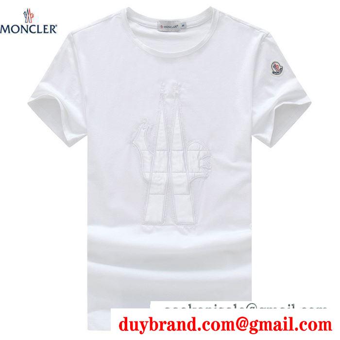 モンクレール moncler tシャツ/ティーシャツ 4色可選 2019ssコレクションに新着 コスパ最強新作におすすめ