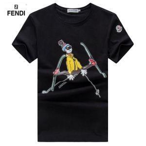 Moncler T -shirt/Tea Shirt 3 -Molored Lựa chọn 2019SS Xu hướng Kiểm tra mùa hè này Moncler _ Moncler Moncler_ Thương hiệu giá rẻ 