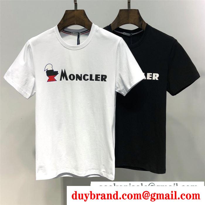 2019トレンド感満載なアイテム トレンドを追求した新作 モンクレール moncler tシャツ/ティーシャツ 2色可選