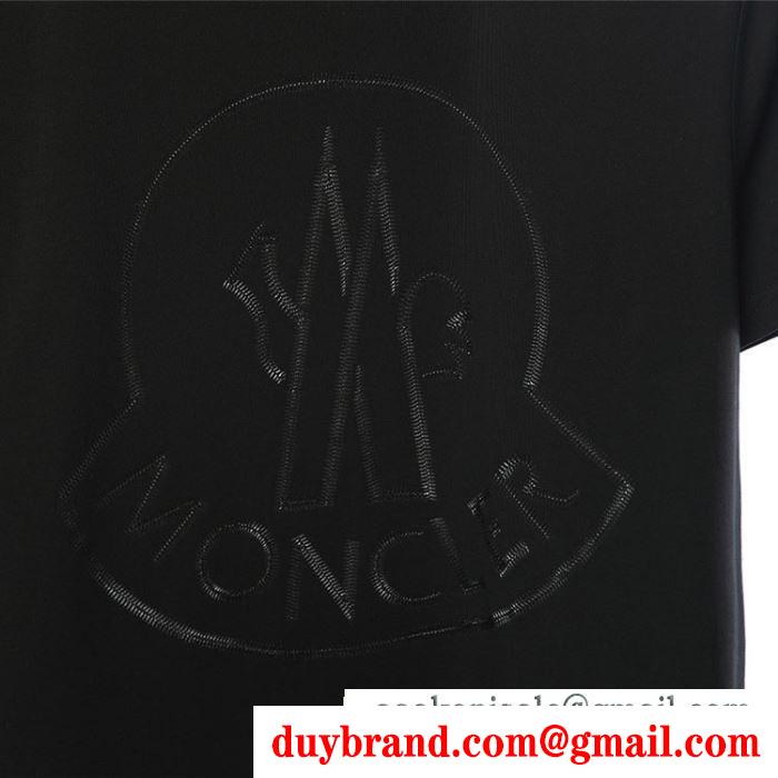 2019年SSトレンド新品登場 春夏大活躍人気アイテム モンクレール moncler tシャツ/ティーシャツ 2色可選