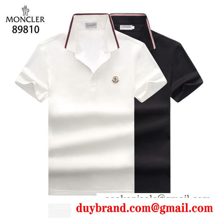 モンクレール moncler tシャツ/ティーシャツ 2色可選 2019年トレンド情報 カジュアルスタイルを軽快に