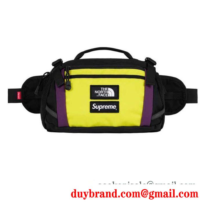 ファッションに新しい色19SS supreme the north face expedition waist bag ウエストポーチ 多色可選