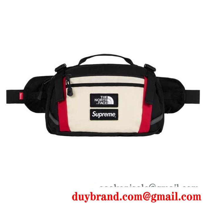 ファッションに新しい色19SS supreme the north face expedition waist bag ウエストポーチ 多色可選