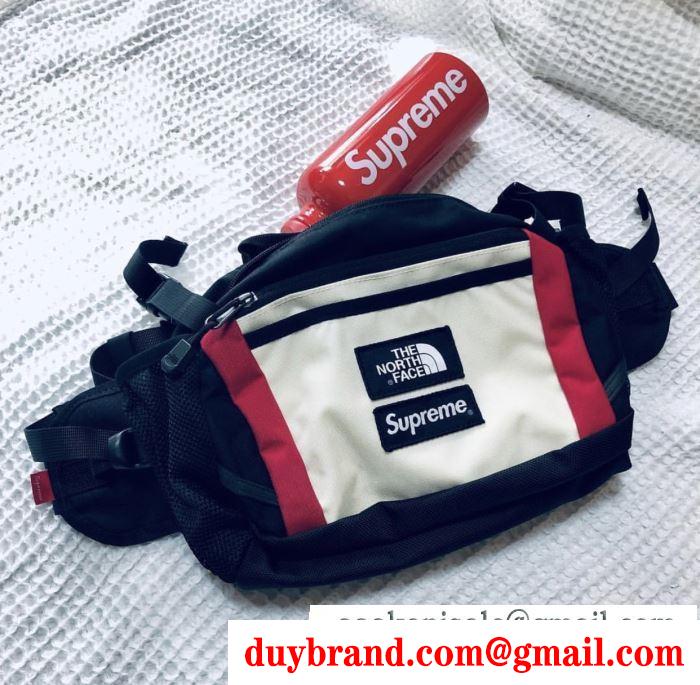 ファッションに新しい色19SS supreme the north face expedition waist bag ウエストポーチ 多色可選