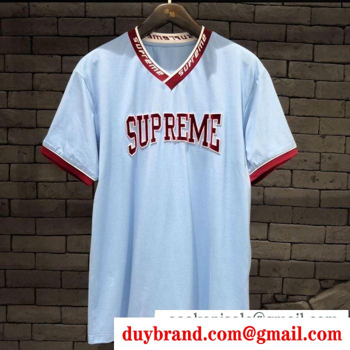 3色可選 シュプリーム 2019春新色コスメ人気ブランド supremeヘビーウェイトモデル tシャツ/半袖