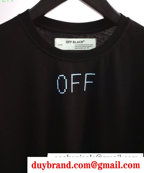 Off-White オフホワイト  ストリートに溢れるウェア  2019春夏に人気のトレンド新作  半袖Tシャツ