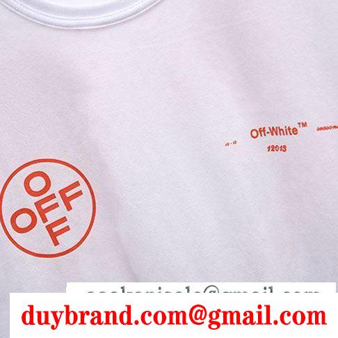 半袖Tシャツ  2019年春夏ファッションに最も  春夏のおしゃれを楽しんで  Off-White オフホワイト