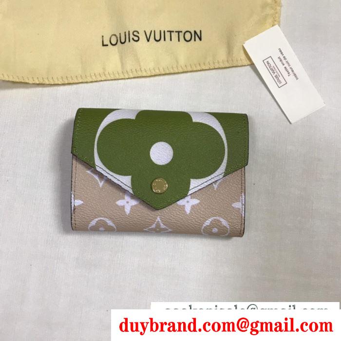 ルイヴィトン レディース 折りたたみ財布 春夏で通勤などに大活躍アイテム新品 louis vuitton コピー ３色選択可 激安