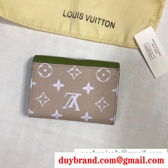 ルイヴィトン レディース 折りたたみ財布 春夏で通勤などに大活躍アイテム新品 louis vuitton コピー ３色選択可 激安