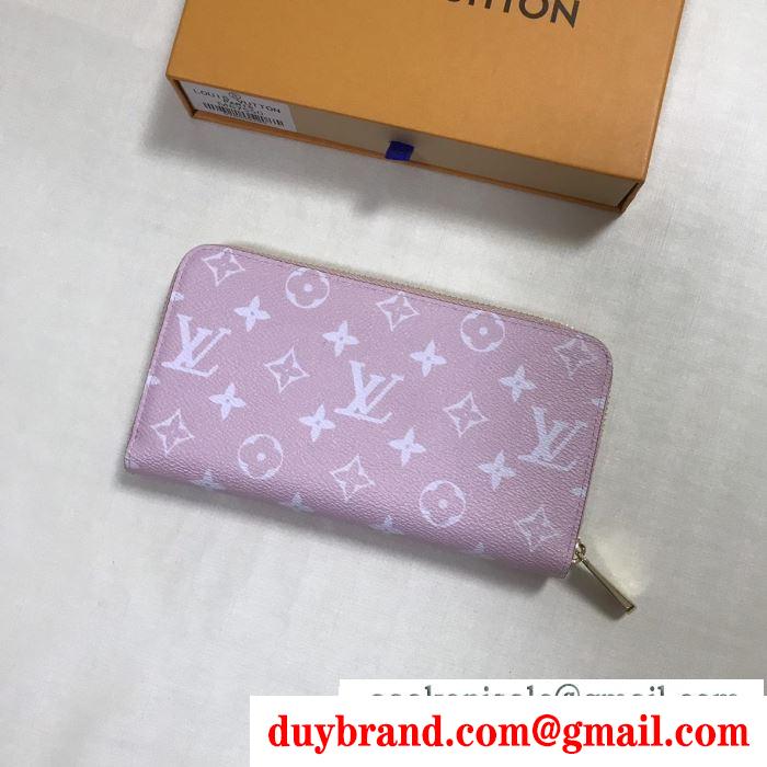 Louis vuitton ルイ ヴィトン 長財布 コピー 間違いなく今季の定番コレクション！レディース ジッパー ３色可選 最安値