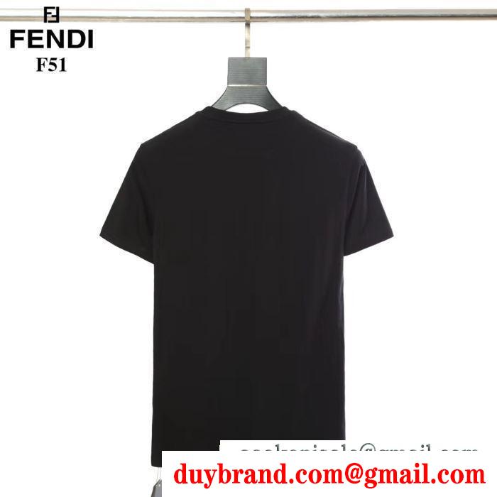 フェンディ FENDI  ストリートに溢れるウェア  2019春夏に人気のトレンド新作  半袖Tシャツ