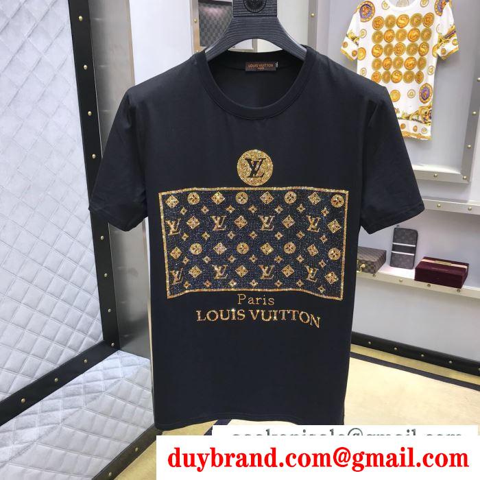 最速2019春夏トレンド  半袖Tシャツ 2019人気新作が登場  ルイ ヴィトン LOUIS VUITTON  春夏大活躍人気アイテム