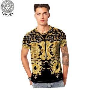 2019 Mùa xuân / Mùa hè thời trang Versace Versa Mùa sắp tới, The Big thành công tay áo ngắn T -shirt_ Versace Versa_ Thương hiệu giá rẻ 