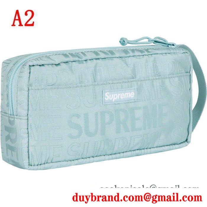 Organizer pouch 2019大人気 supreme 活躍のバッグ 4色可選おしゃれ度をupする新着