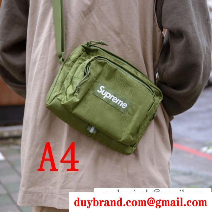 ウェアに取り入れるのが今季流 supreme 19ss 46th shoulder bag シュプリーム supreme 4色可選 斜め掛けバッグ