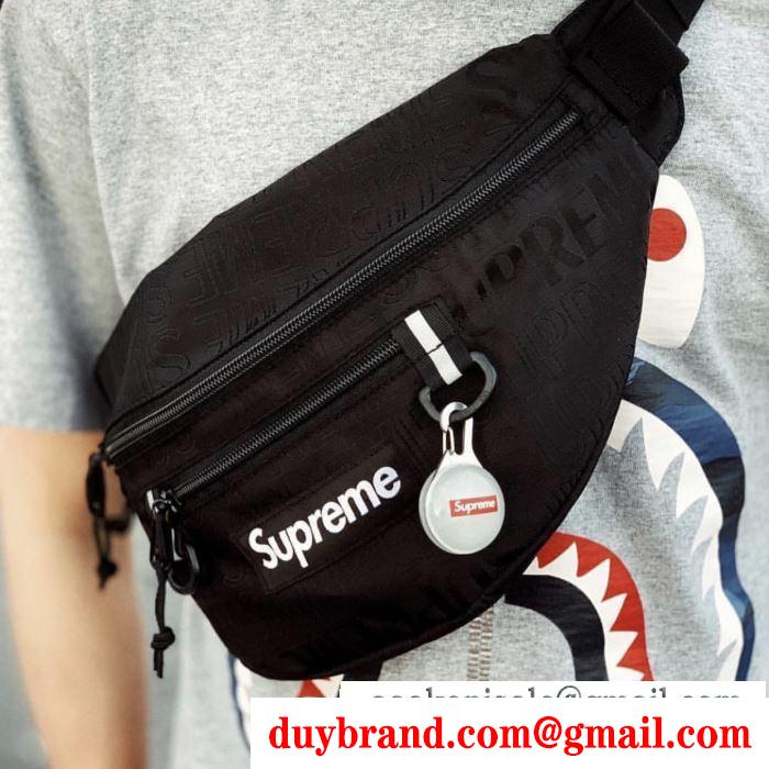 お目立ち度の高い新品 supreme waist bag 19ss 4色可選 暑い今こそ活躍させたい！