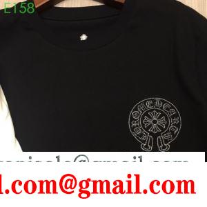 2019年SSトレンド新品登場 クロムハーツ chrome hearts 半袖tシャツ 2色可選 男女兼用 夏の定番スタイルをアップ