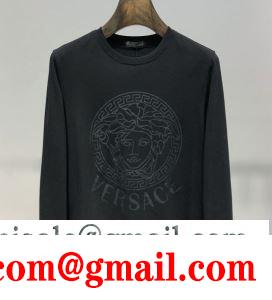 ヴェルサーチ versace 長袖tシャツ 2色可選 2019春夏の流行をチェック 夏のマストブランド新作