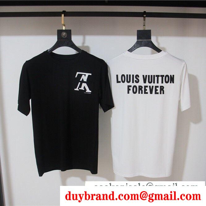 おしゃれに着こなせる louis vuitton tシャツ/半袖 2色可選 2019年用 お気に入りの上品 ルイ ヴィトン