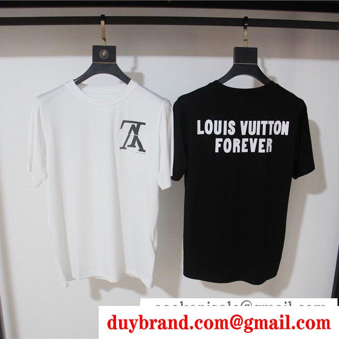 おしゃれに着こなせる louis vuitton tシャツ/半袖 2色可選 2019年用 お気に入りの上品 ルイ ヴィトン